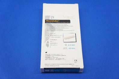 Neurotube GEM0240NT Absorbable Woven Polyglycolic Acid Mesh Tube 2.3mm x 40mm(x)